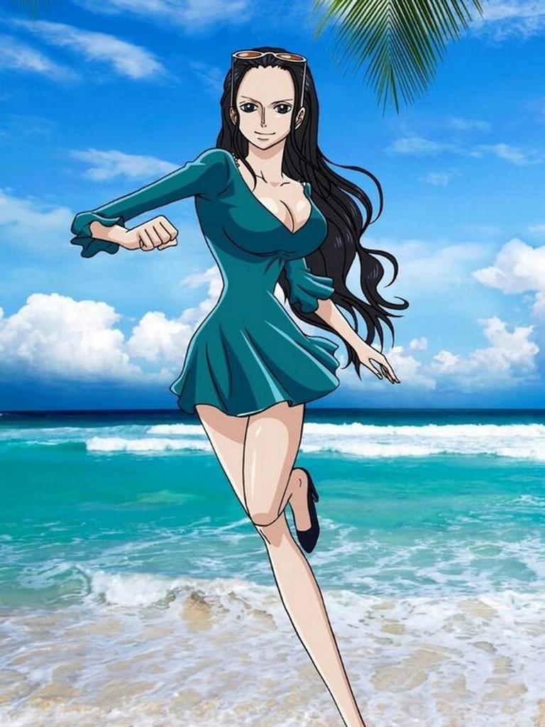 60 Sexy and Hot Nico Robin Pictures – Bikini, Ass, Boobs - Fizous.